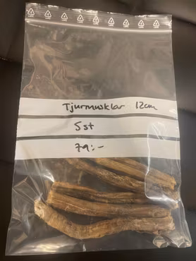 Tjurmusklar 12cm (5 st)