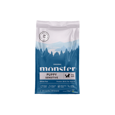 Monster Puppy Sensitive White fish 2kg