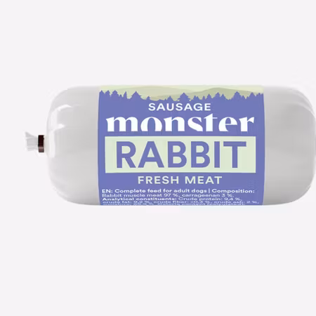 Monster dog sausage Rabbit 400g