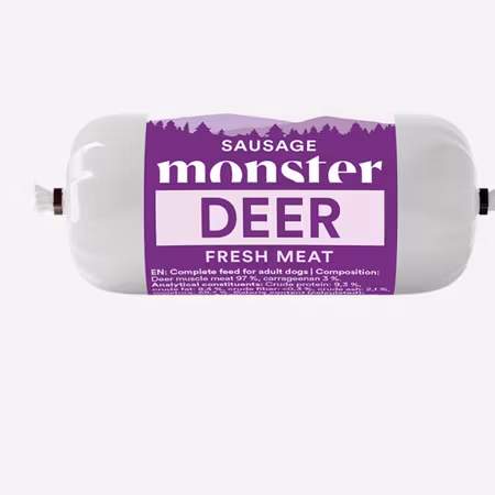 Monster dog sausage Deer 400g