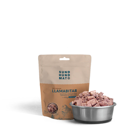 Sund hundmat frystorkade Lamabitar 60g