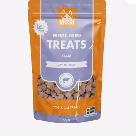 MUSH Freeze-dried treats Lamb 55g