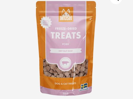 MUSH Freeze-dried treats Pork 55g