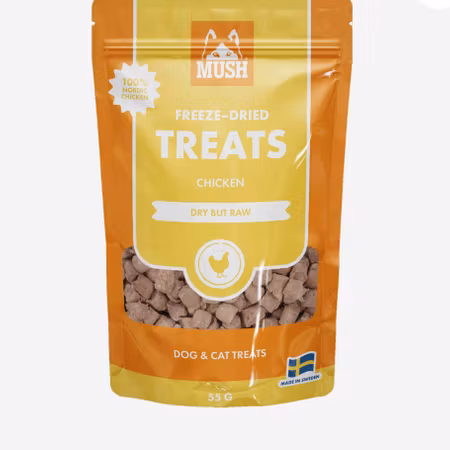 MUSH Freeze-dried treats Chicken 55g