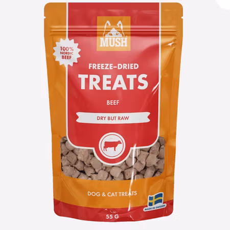 MUSH Freeze-dried treats Beef 55g