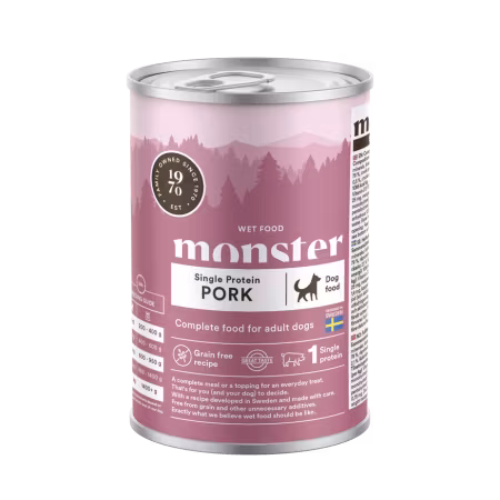 Monster single protein PORK (burk) 400g