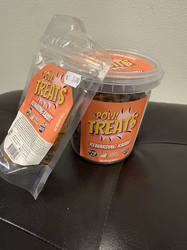 POW! Treats Rewarding Rabbit