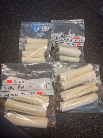 RAUH Belly bone S (4 st)