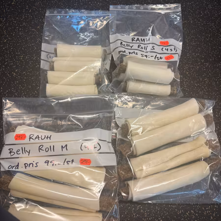 RAUH Belly bone S (4 st)
