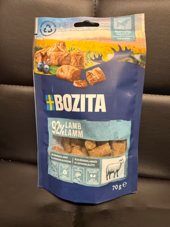 Bozita snacks meaty bites - Lamb