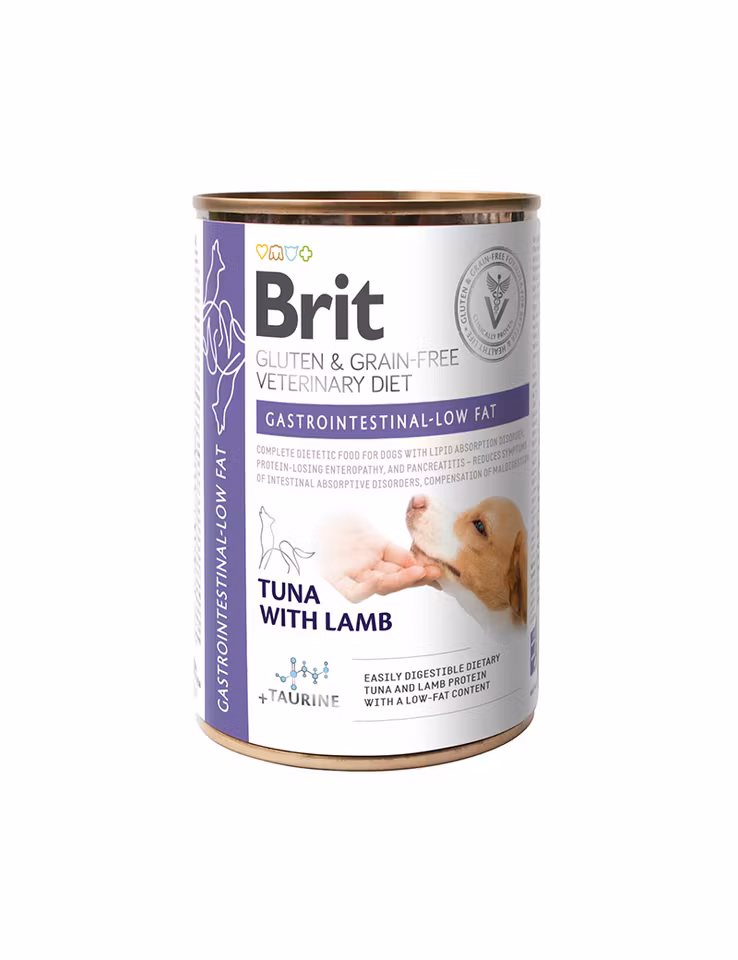 Brit GF Vet Gastrointestinal-low fat burk 400g