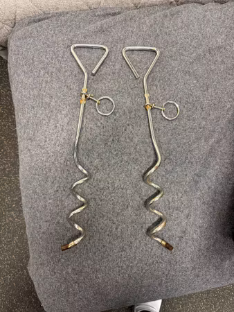 Second hand: förankringsskruv