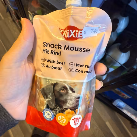 Trixie Snack mousse Beef 200g