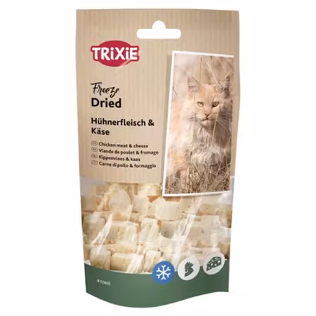 Trixie frystorkad kyckling & ost 25g