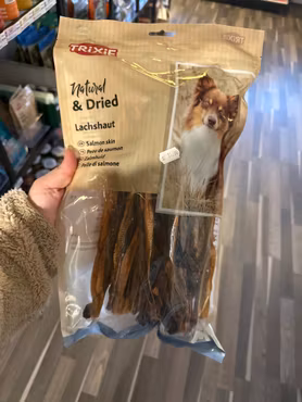 Trixie Laxskinnsrullar 150g