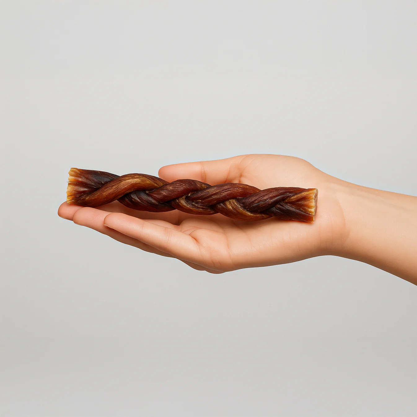 T&C Braided Bully Stick 15cm 10-pack (tuggfläta tjurmuskel)