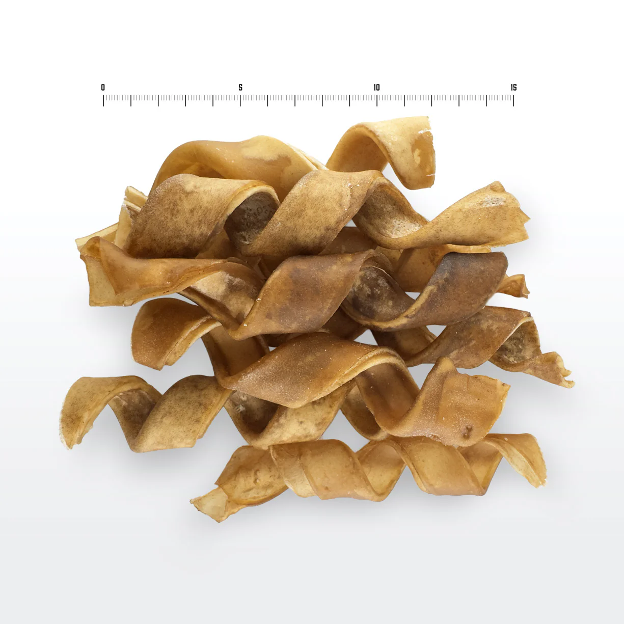 T&C Curly Beef Collagen 15cm 10-pack (kollagentugg av nötkött)