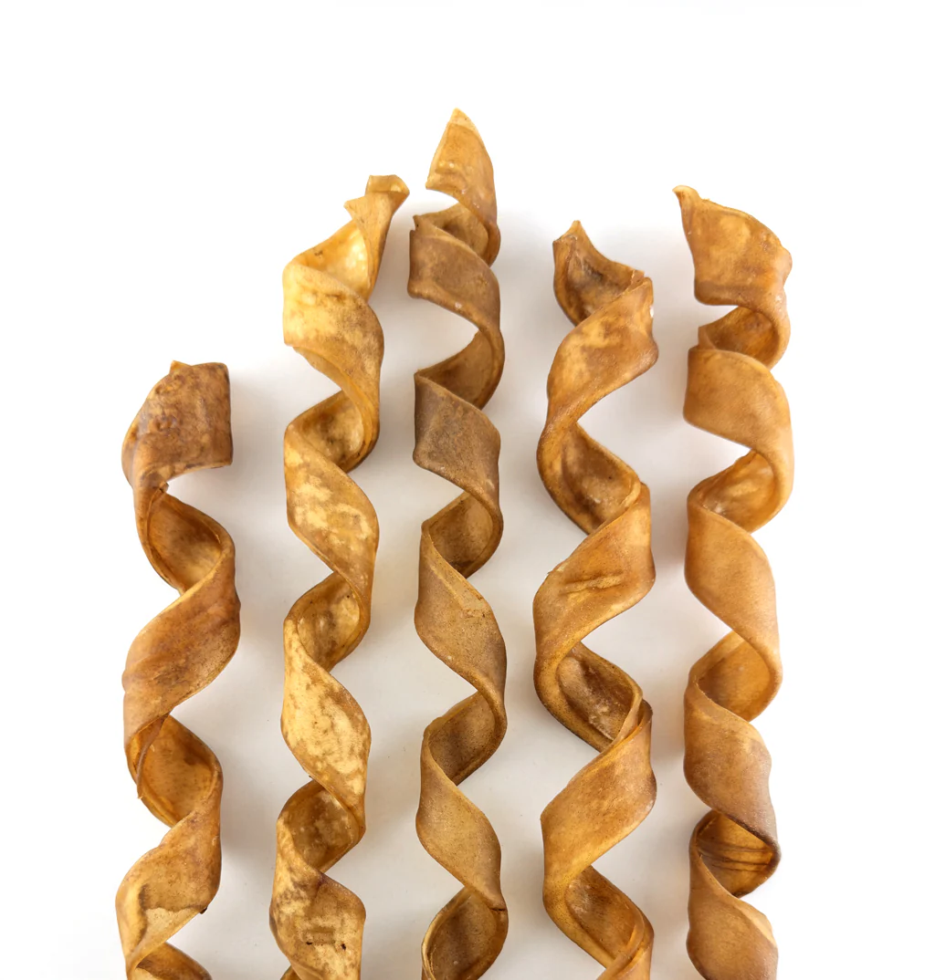 T&C Curly Beef Collagen 30cm 5-pack (kollagentugg av nötkött)