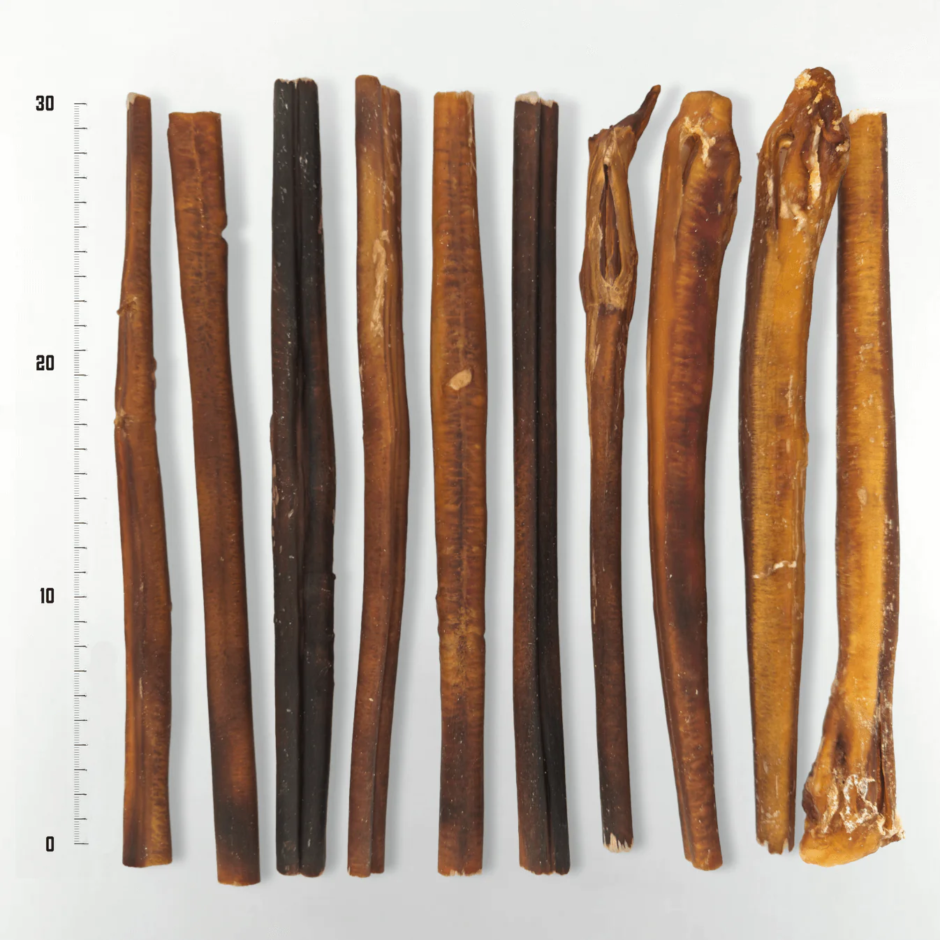 T&C Large Bully Stick 30cm 10-pack (tjurmuskel)
