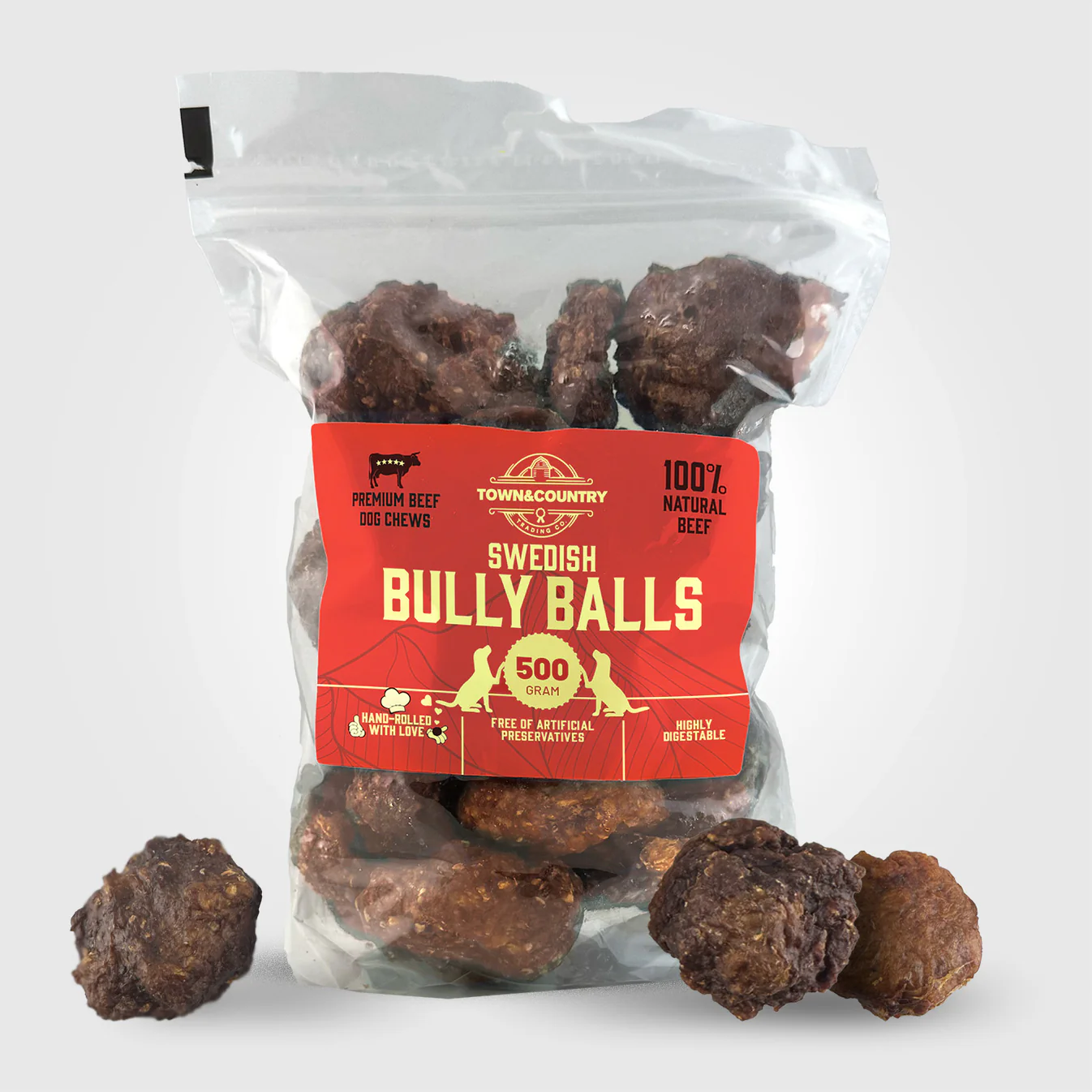 T&C Swedish Bully Balls 500g