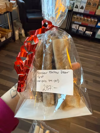 Monster Rawhide Fallow deer M (6 st) (-50%)