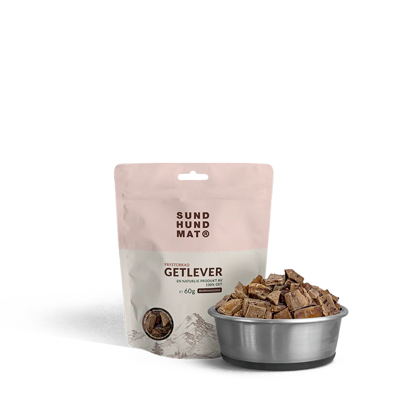 Sund hundmat frystorkad Getlever 60g