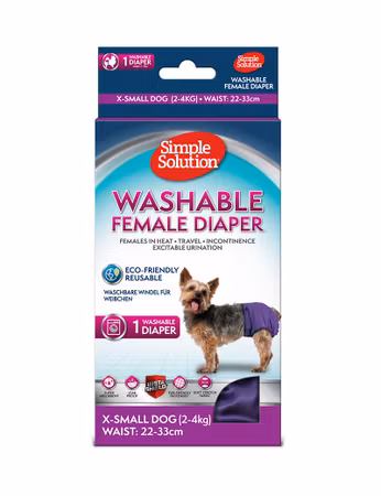 Simple solution Washable Female diaper