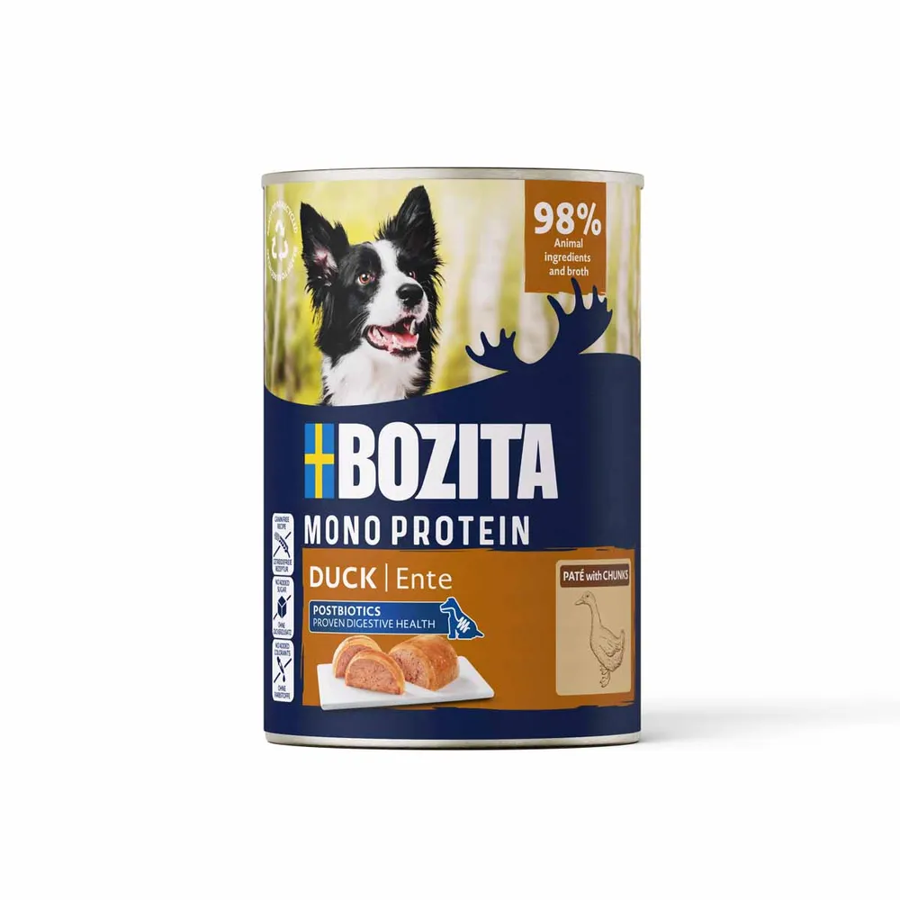 Bozita dog paté Duck 400g