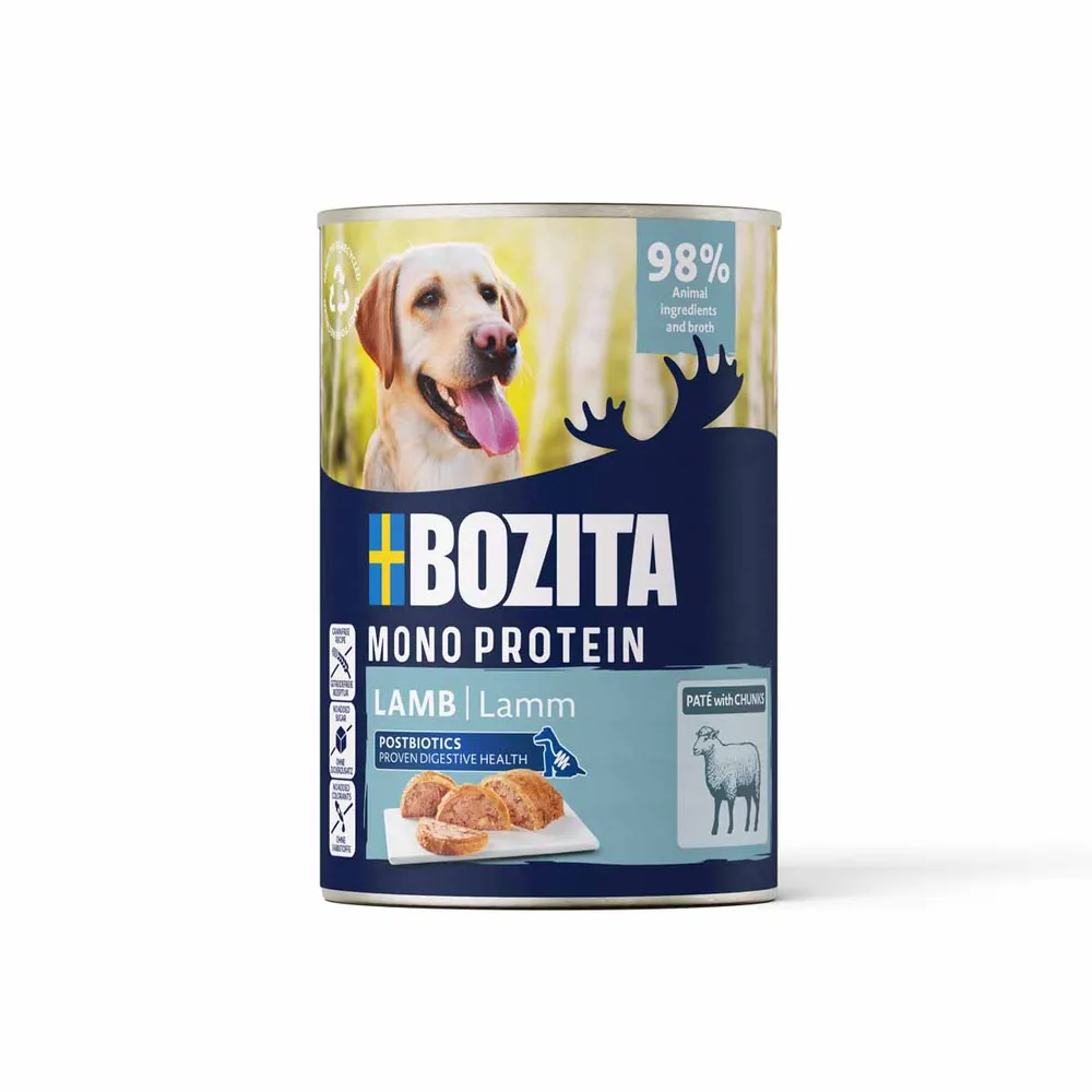 Bozita dog paté Lamb 400g