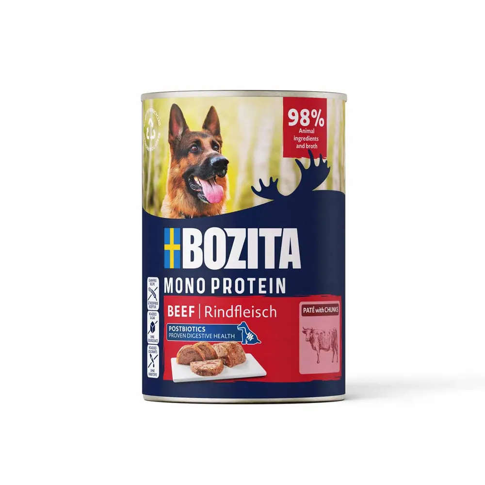 Bozita dog paté Beef 400g