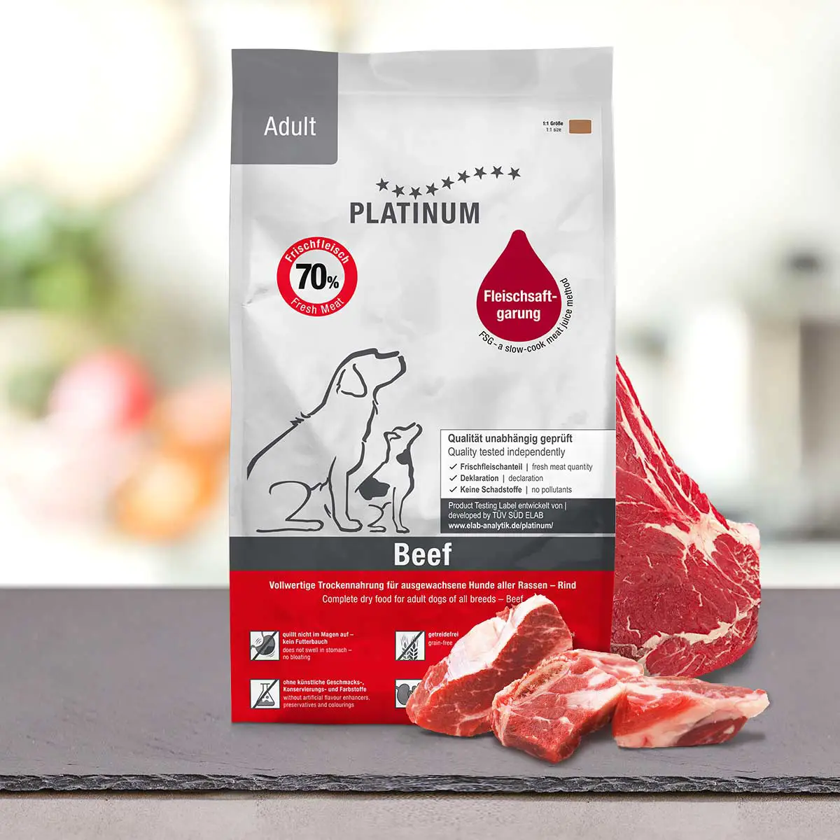 Platinum adult Beef