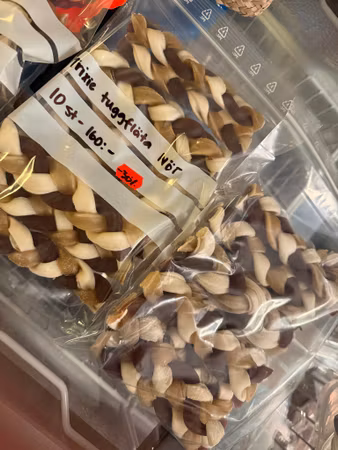 Ttixie tuggfläta nöt (10st) (-30%)