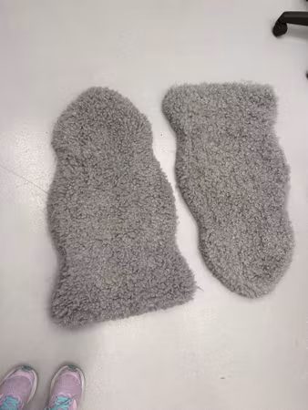 Second hand: hundbädd ”fårskinn”imitation