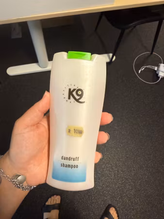 Second hand: K9 Anti dandruff shampoo