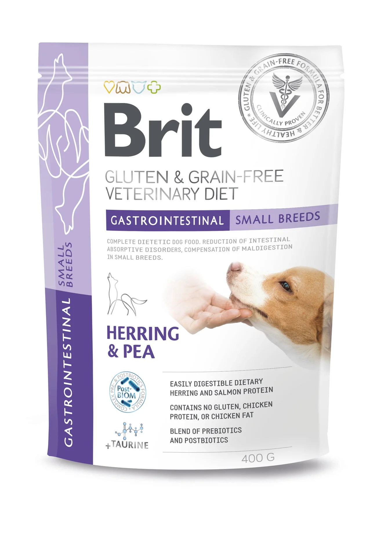 Brit GF Vet Diet Dog Gastrointestinal Small breeds 400g