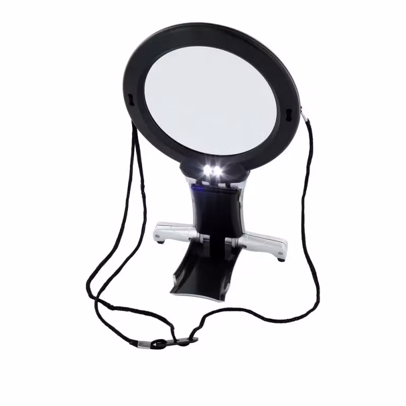 Lightcraft förstoringsglas med band