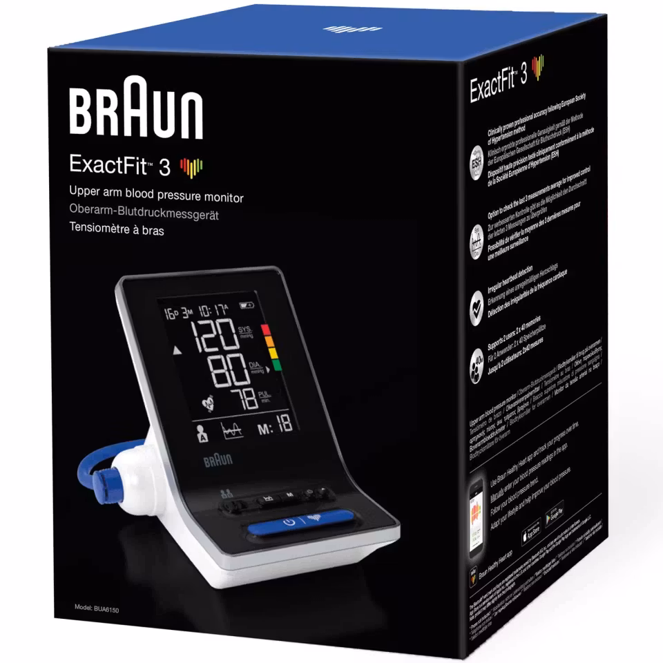Braun Blodtrycksmätare Exact Fit 3