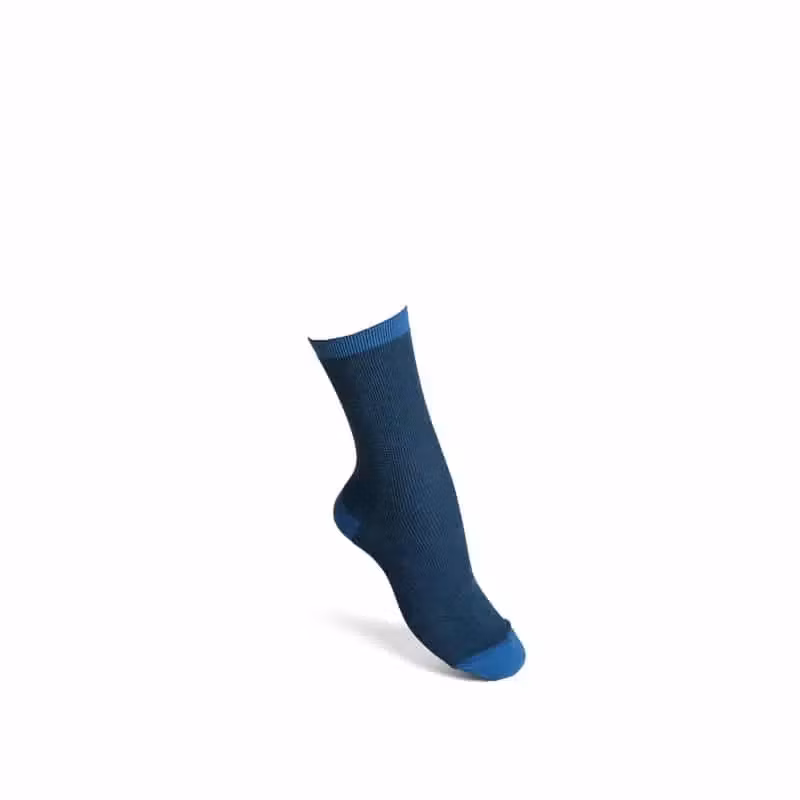 Komfortsocka blå