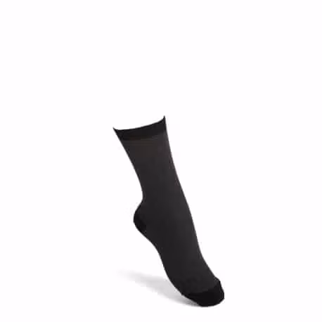 Komfortsocka svartgrå