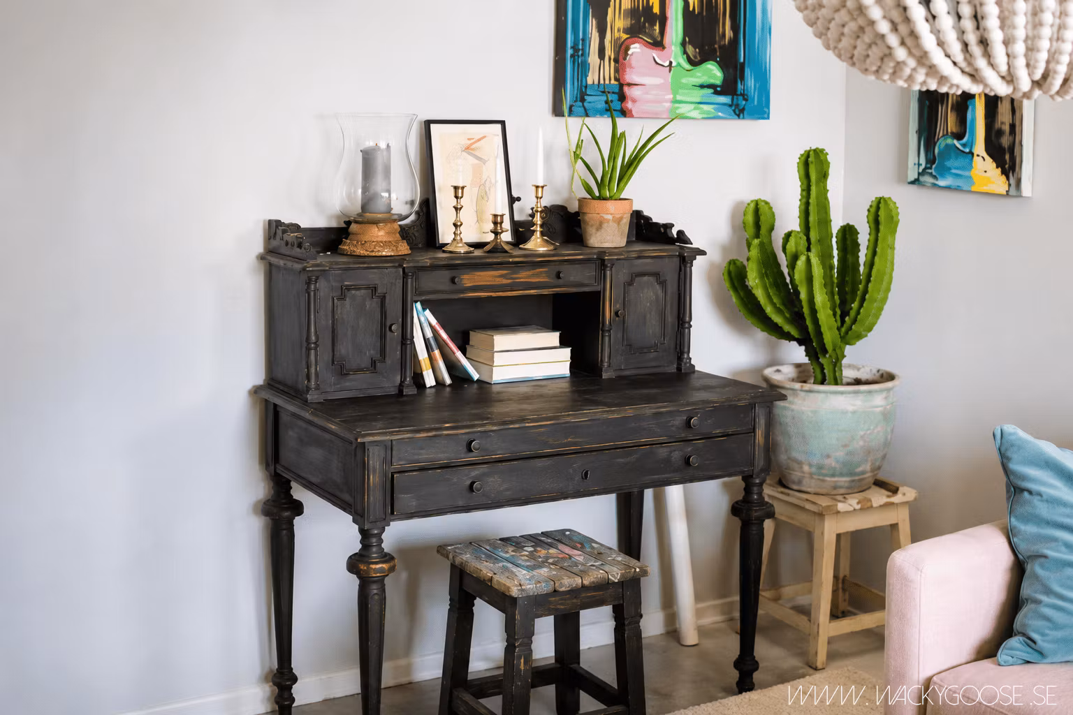 DIY Chalk Paint: Skapa slitningar med Annie Sloan Chalk paint, helt utan sandpapper!
