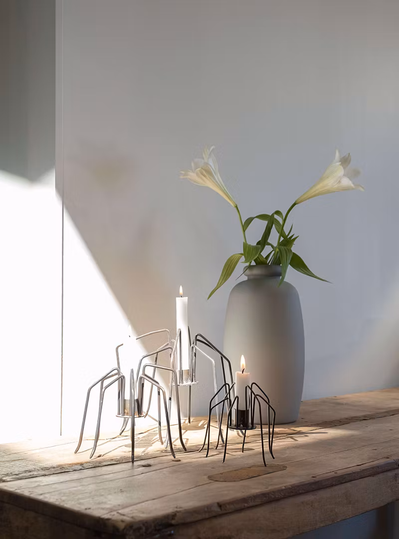 Ljusstake, Spindel, L, 4-pack
