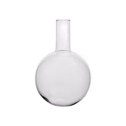 Munblåst vas i tidlös design, 31cm