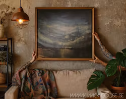 "Devine Valley" - Original painting, 120x100cm