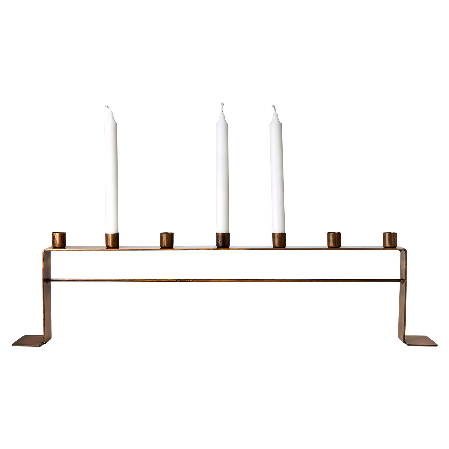 Ljusstake 72cm, Mässing