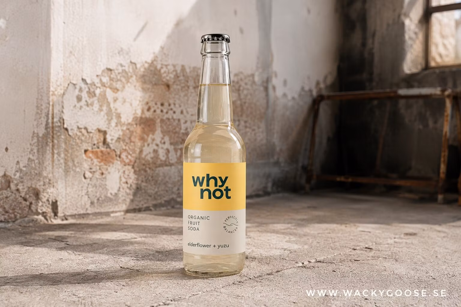 Why Not Soda, Fläder & Yuzu, Ekologisk fruktsoda