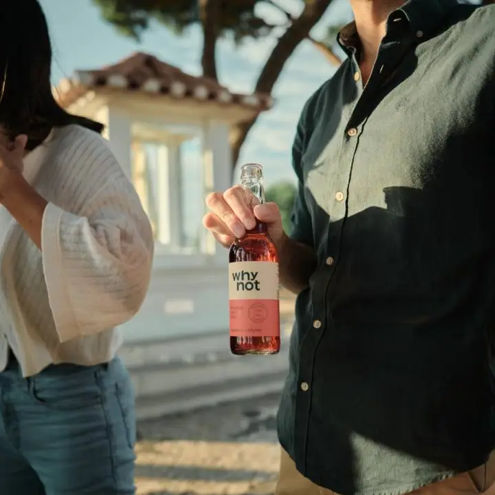 Why Not Soda, Hallon & Timjan, Ekologisk fruktsoda