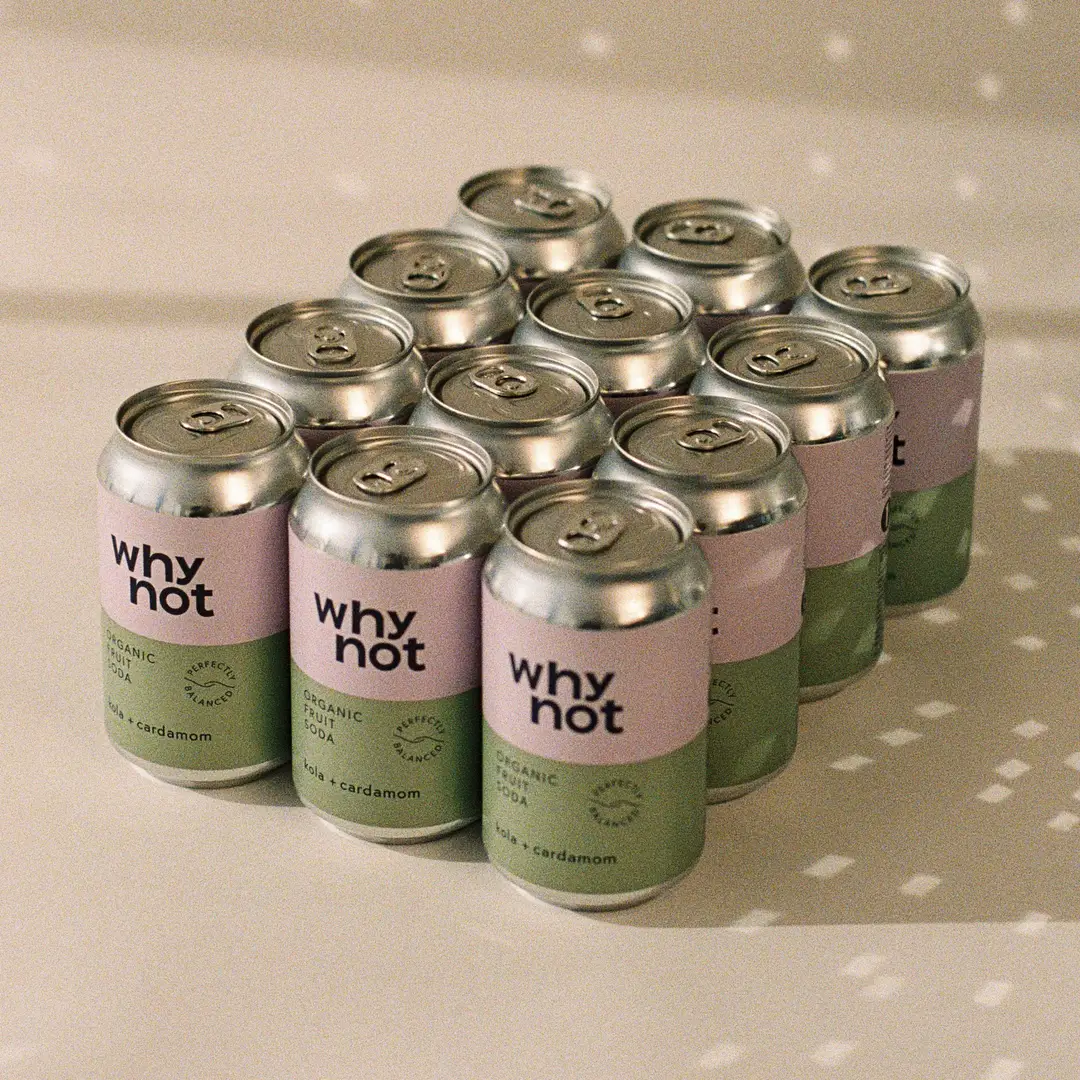 Why Not Soda, Kola & Kardemumma, Ekologisk fruktsoda