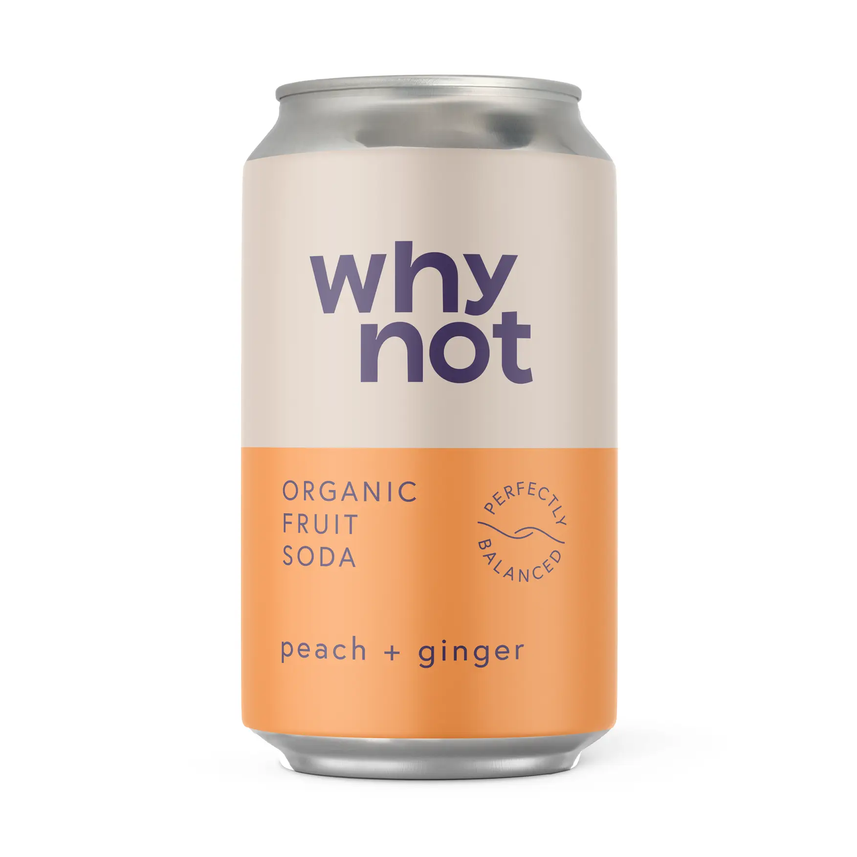 Why Not Soda, Persika & Ingefära, Ekologisk fruktsoda