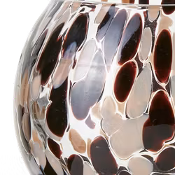 PARTY Värmeljushållare S, Brun/beige/svart