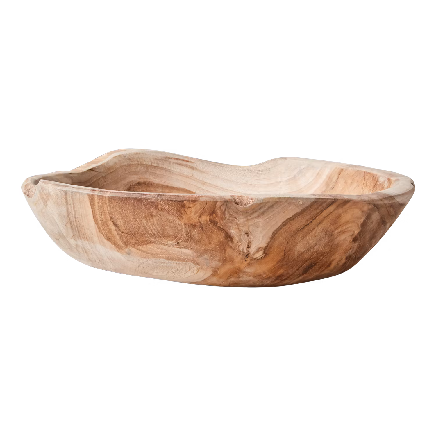 Skål av teakrot, Natur